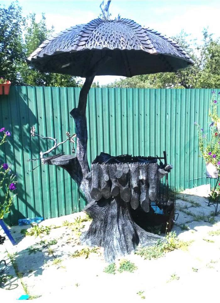 Мангал-дерево из Ивановской области