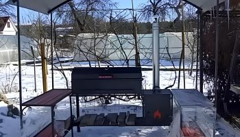 Беседка-барбекю Арена ММ-28П-3БР