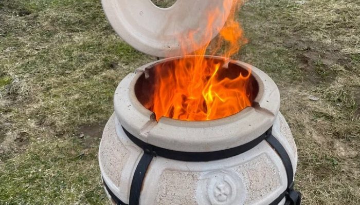 Тандыр Есаул с откидной крышкой