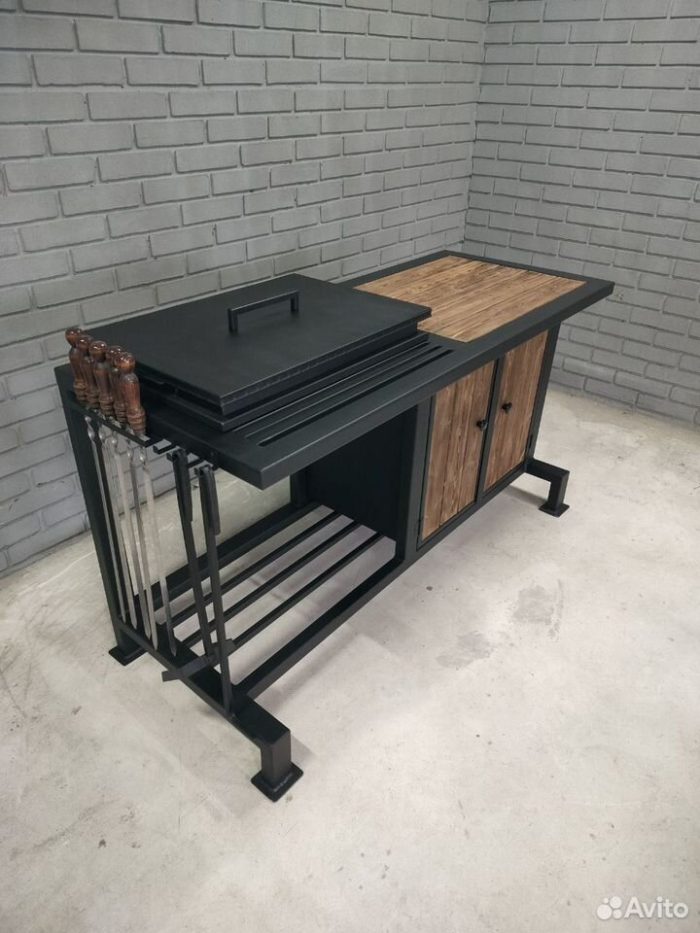 Курский мангал от ЛОФТ РЕМЕСЛО. Фото https://www.avito.ru/moskva/sport_i_otdyh/mangaly_v_stile_loft_7264153432